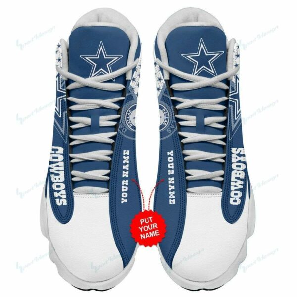 Dallas Cowboys Air Jordan 13 AJD13 Sneakers 1027, NFL Gift for Fan